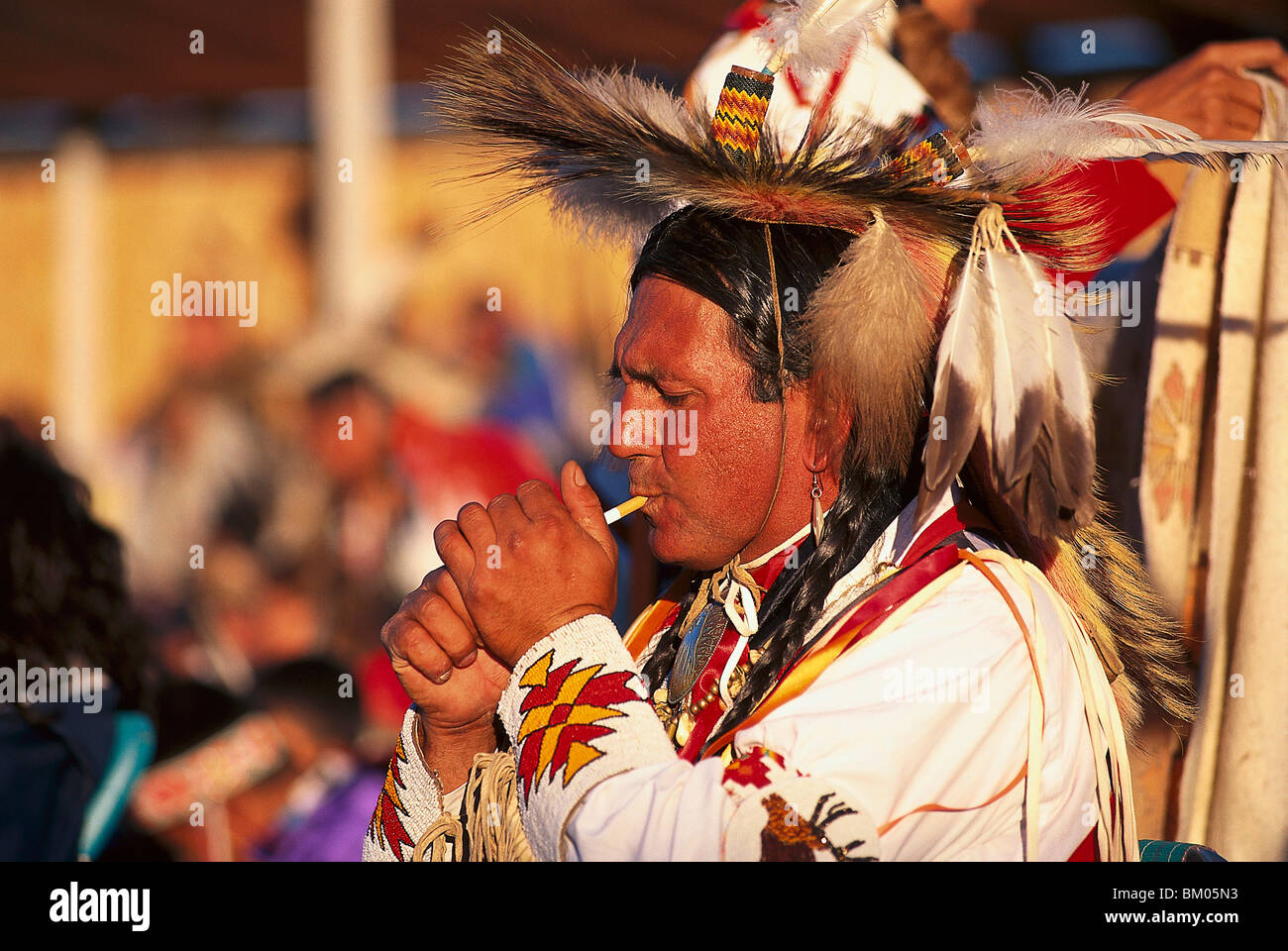 North American Indian Tage, Browning, Montana, USA Stockfoto