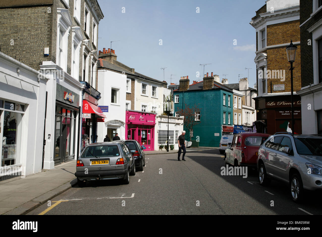 Stratford Road, Kensington, London, UK Stockfoto