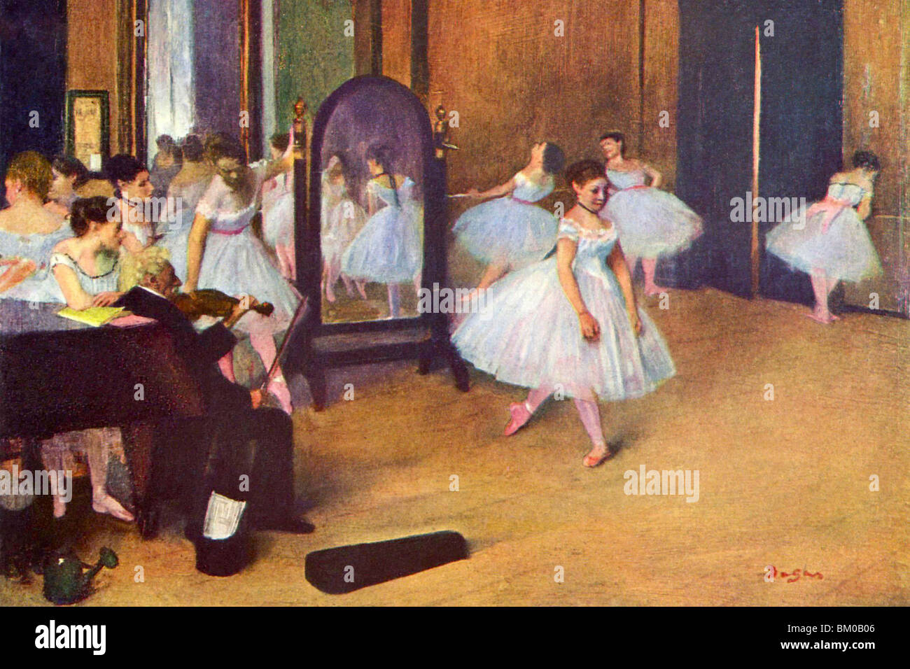 Ballett-Klasse Stockfoto