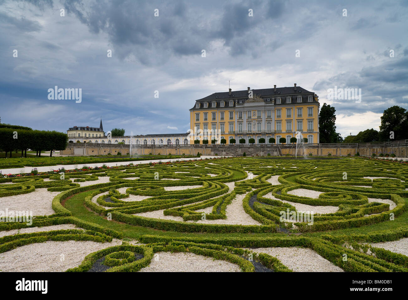 Augustusburg Schloss Brühl, Nordrhein Westfalen, Deutschland, Europa, UNESCO Weltkulturerbe Stockfoto