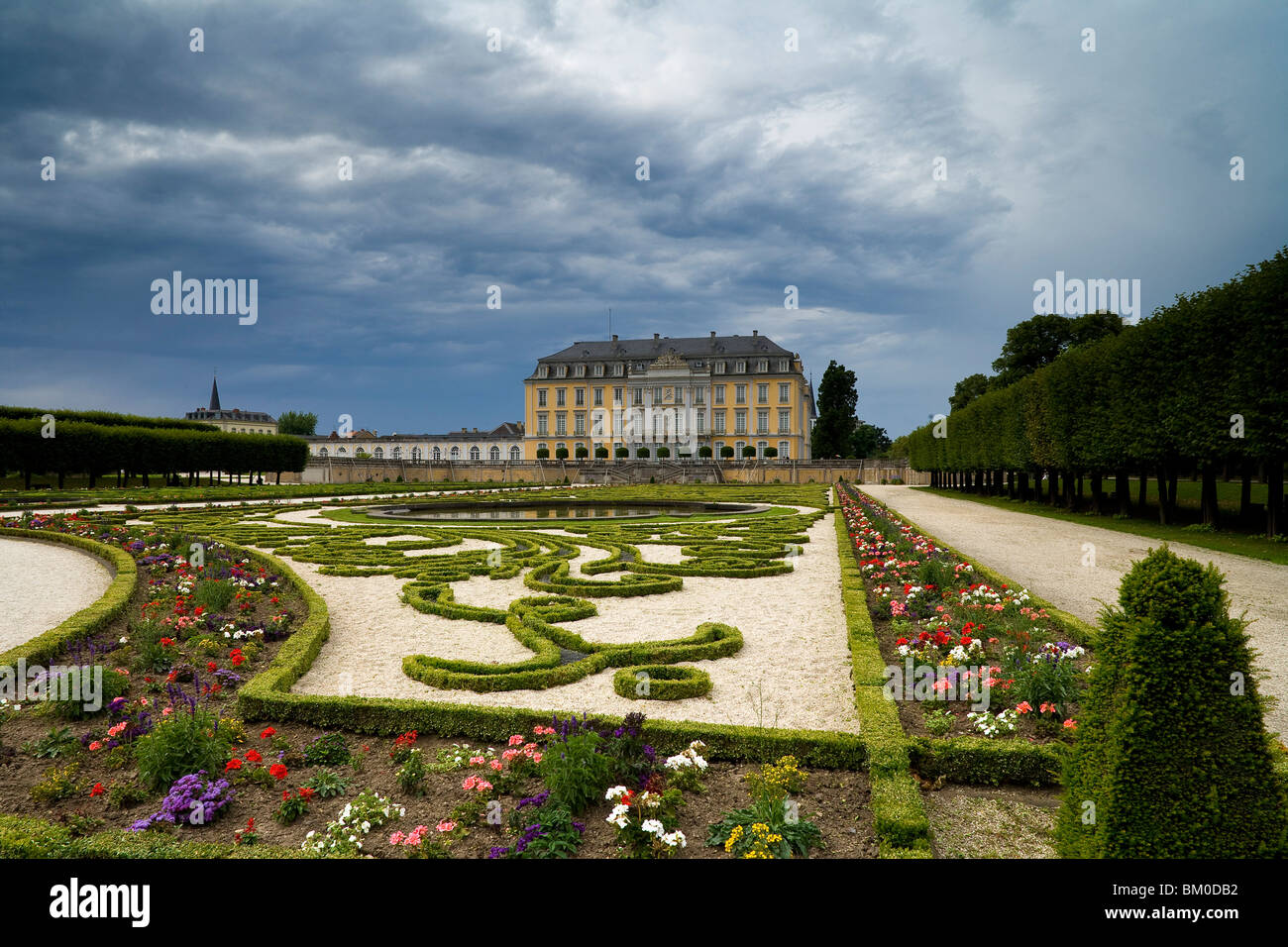 Augustusburg Schloss Brühl, Nordrhein Westfalen, Deutschland, Europa, UNESCO Weltkulturerbe Stockfoto