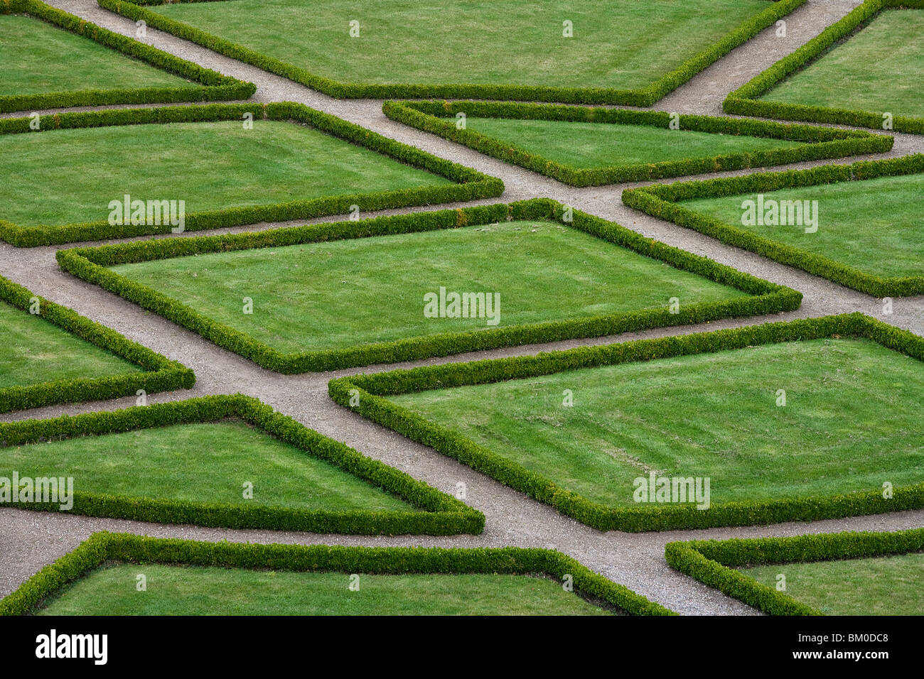 Barock-Terrasse-Garten, Neuwerkgarten, Schloss Gottorf, Schleswig, Schleswig-Holstein, Deutschland, Europa Stockfoto