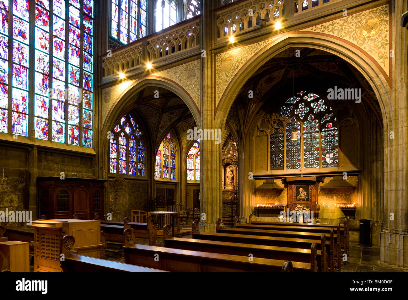 Aachener Dom, Aachen, Nordrhein-Westfalen, Deutschland, Europa Stockfoto