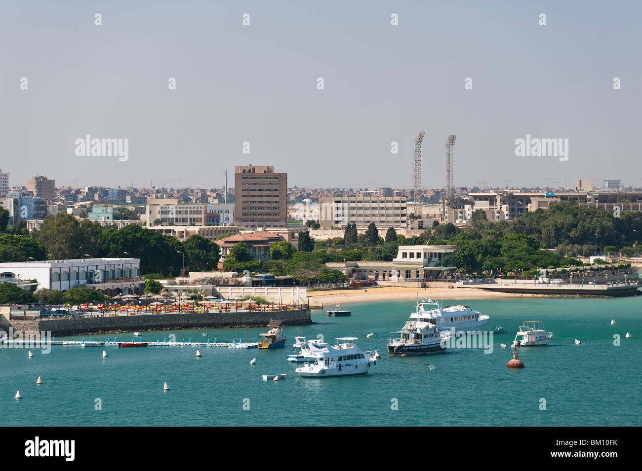 Stadt Und Kanal In ägypten www.alamy.de