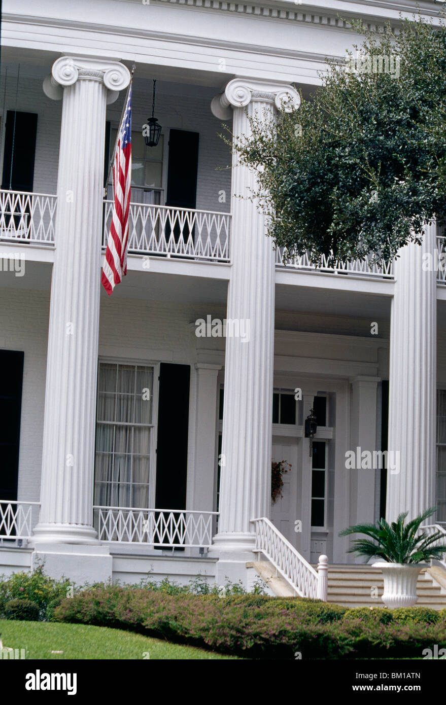 Fassade des ein Regierungsgebäude, Texas des Gouverneurs, Austin, Texas, USA Stockfoto