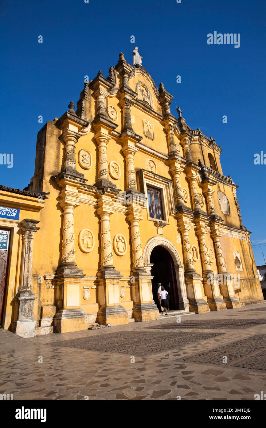 Iglesia De La Recoleccion, Leon, Nicaragua, Mittelamerika Stockfoto
