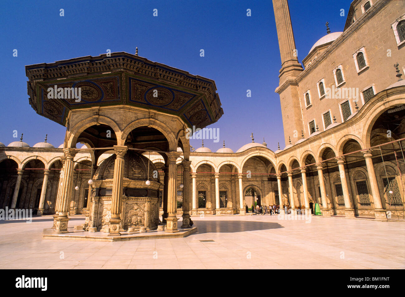 Mohamed Ali-Moschee, Kairo, Ägypten, Nordafrika, Afrika Stockfoto