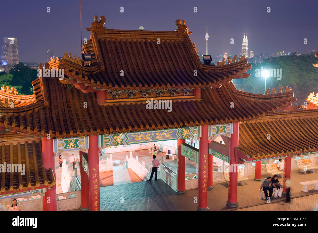 Thean Hou chinesischen Tempel, Kuala Lumpur, Malaysia, Südostasien, Asien Stockfoto