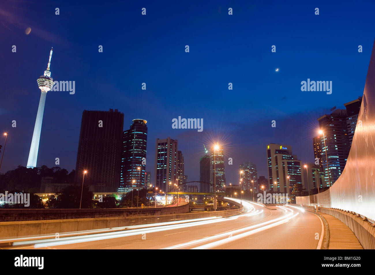 KL Tower, Kuala Lumpur, Malaysia, Südostasien, Asien Stockfoto