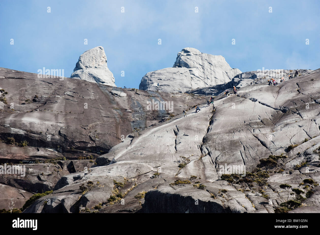 Via Ferrata, Kinabalu National Park, Standort von höchster Berg Malaysias 4095m, Sabah, Borneo, Malaysia, Südost-Asien Stockfoto