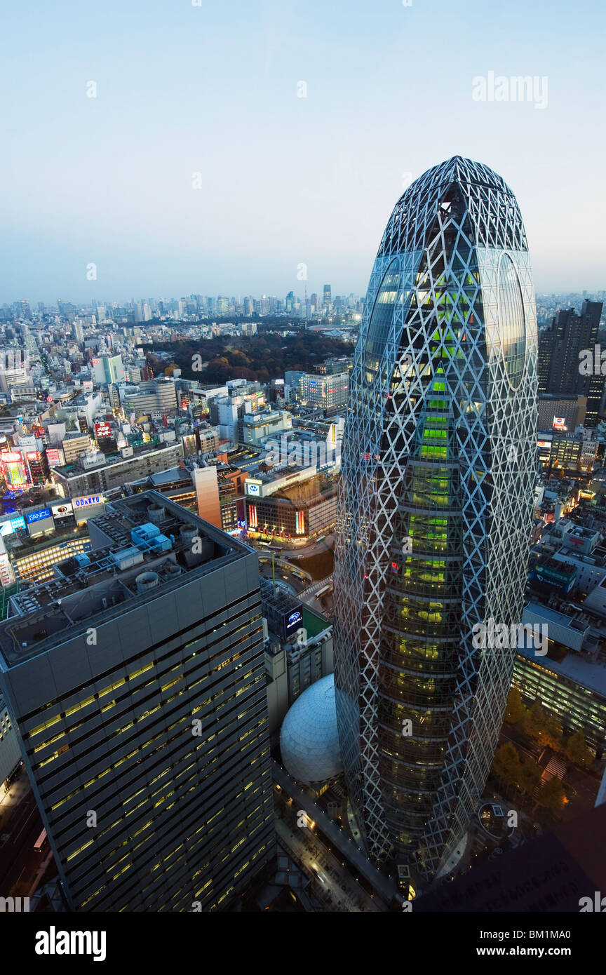 Tokyo Mode Gakuen Cocoon Tower Design Schulgebäude, Shinjuku, Tokio, Japan, Asien Stockfoto