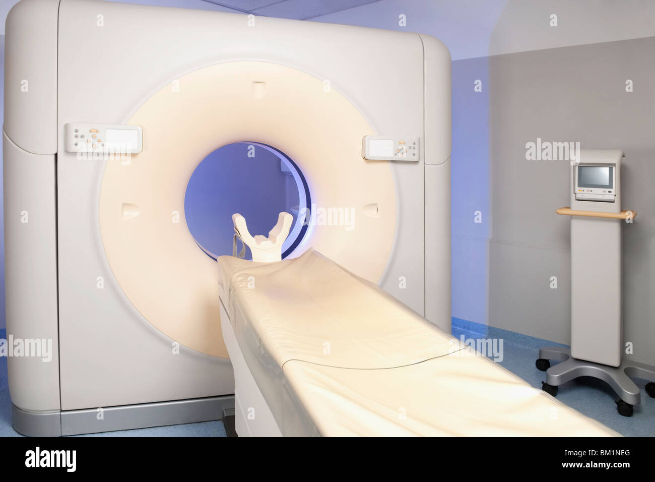 Cat-Scan-Maschine in einem Krankenhaus Stockfoto