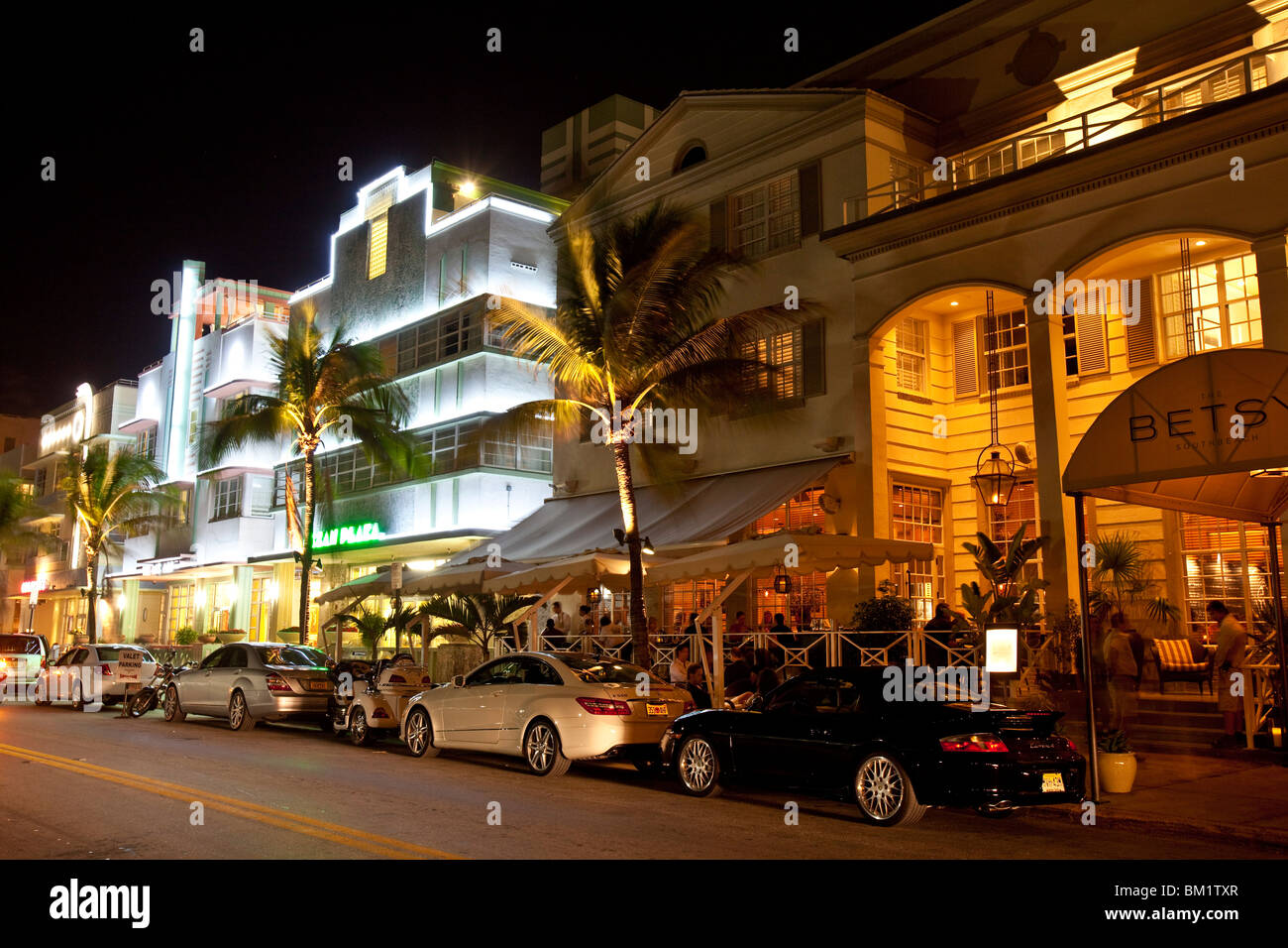 Art-Deco-District, South Beach, Miami, USA Stockfoto