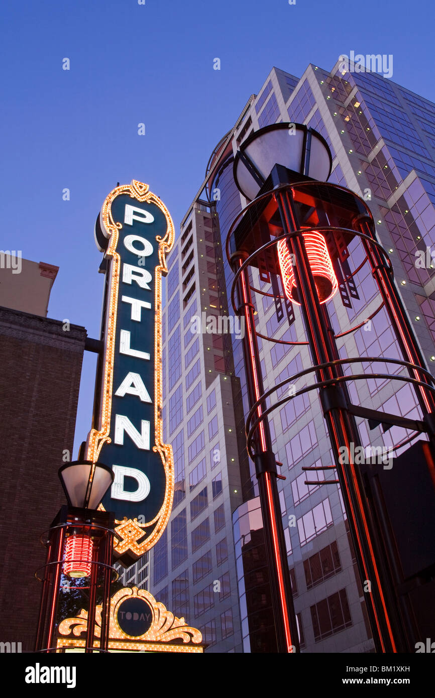 Arlene Schnitzer Concert Hall in Portland, Oregon, Vereinigte Staaten von Amerika, Nordamerika Stockfoto