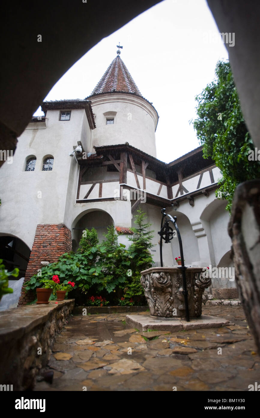 Schloss Bran (Dracula Schloss), Kleie, Siebenbürgen, Rumänien, Europa Stockfoto