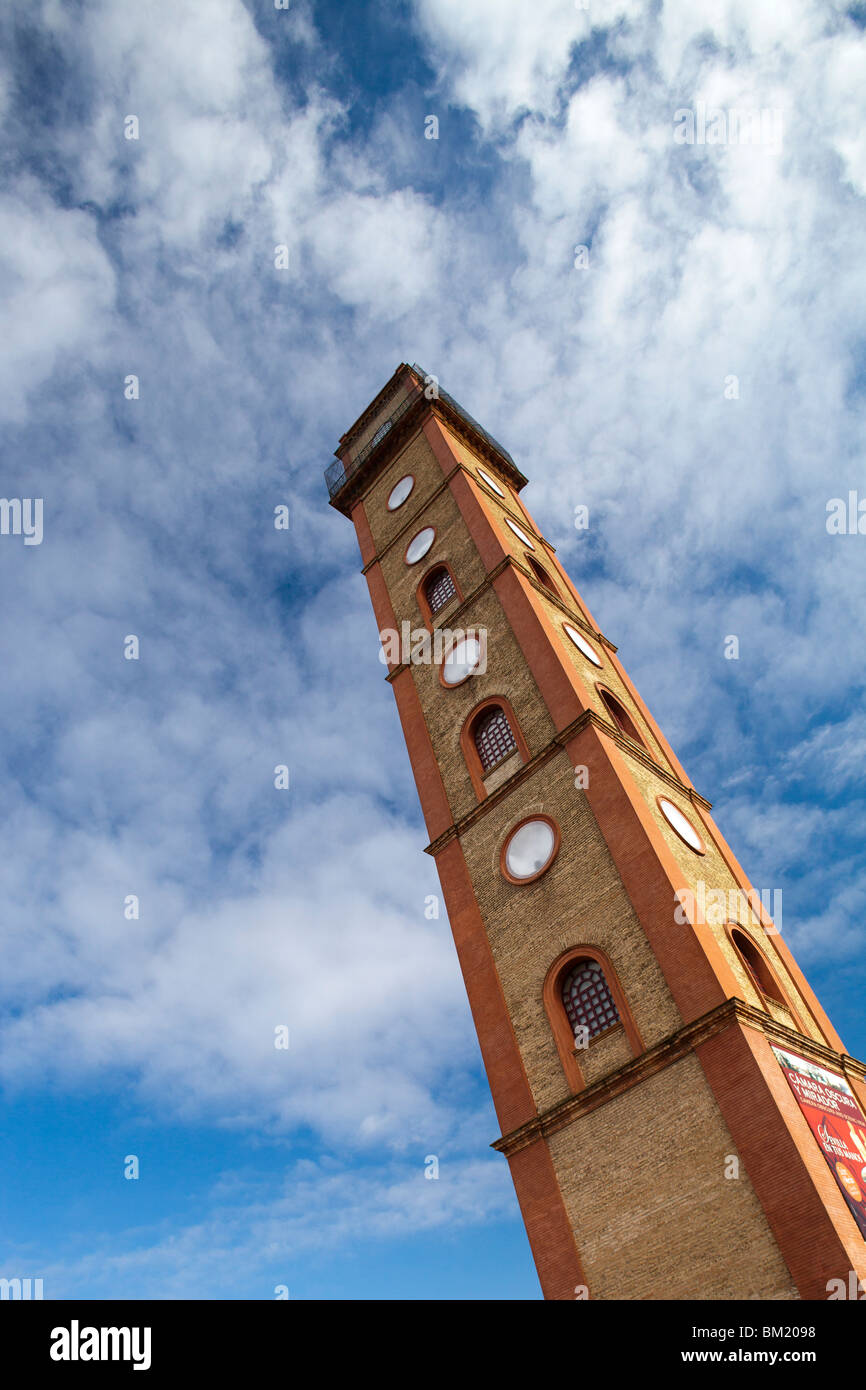 Perdigones Tower, Sevilla, Spanien Stockfoto