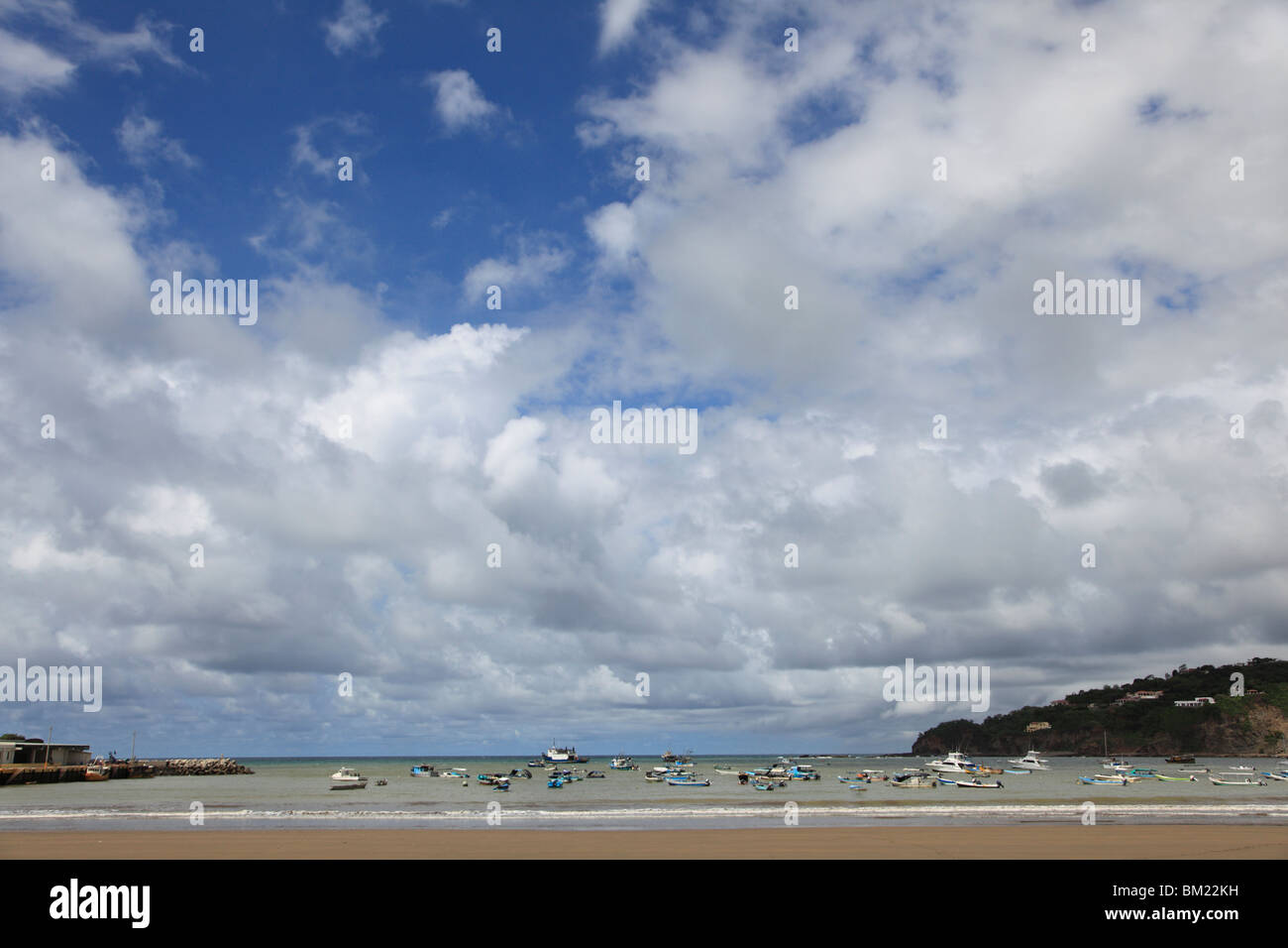 San Juan del Sur Bucht, Pazifik, San Juan del Sur, Nicaragua, Mittelamerika Stockfoto