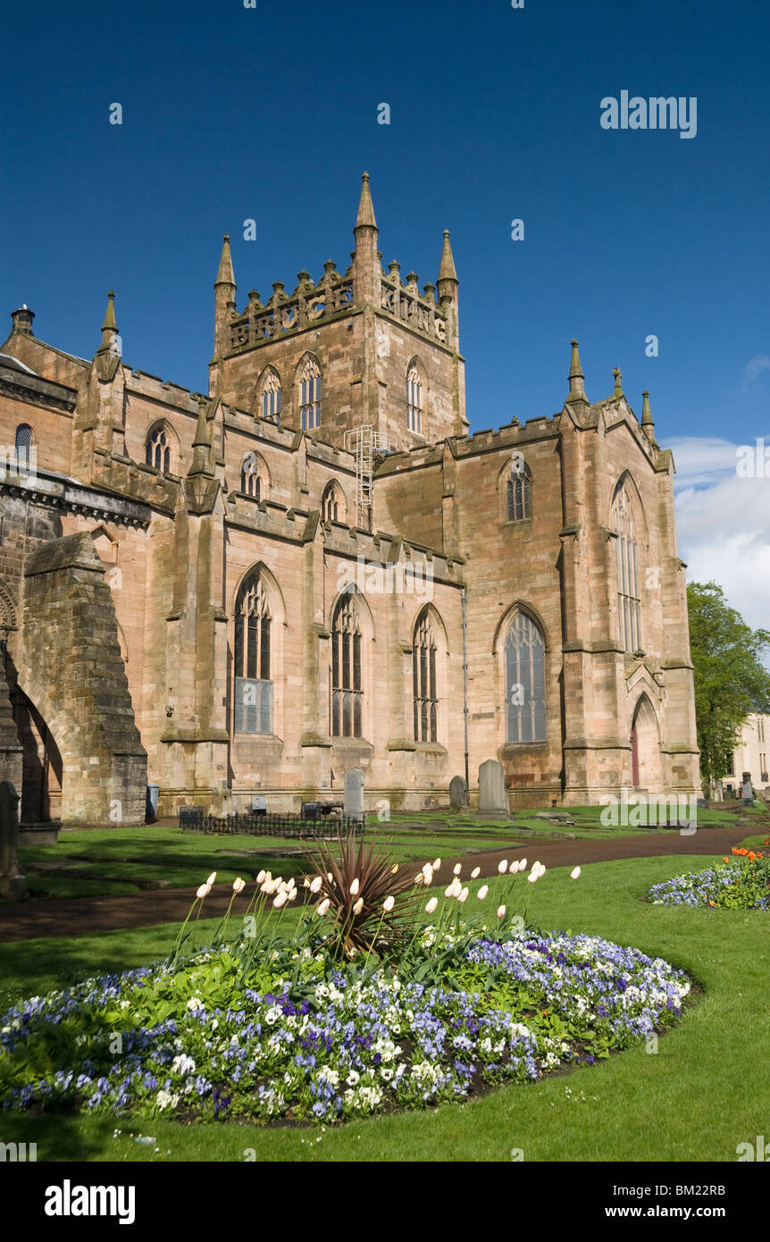 Dunfermline Abbey, Dunfermline, Fife, Schottland, Vereinigtes Königreich, Europa Stockfoto