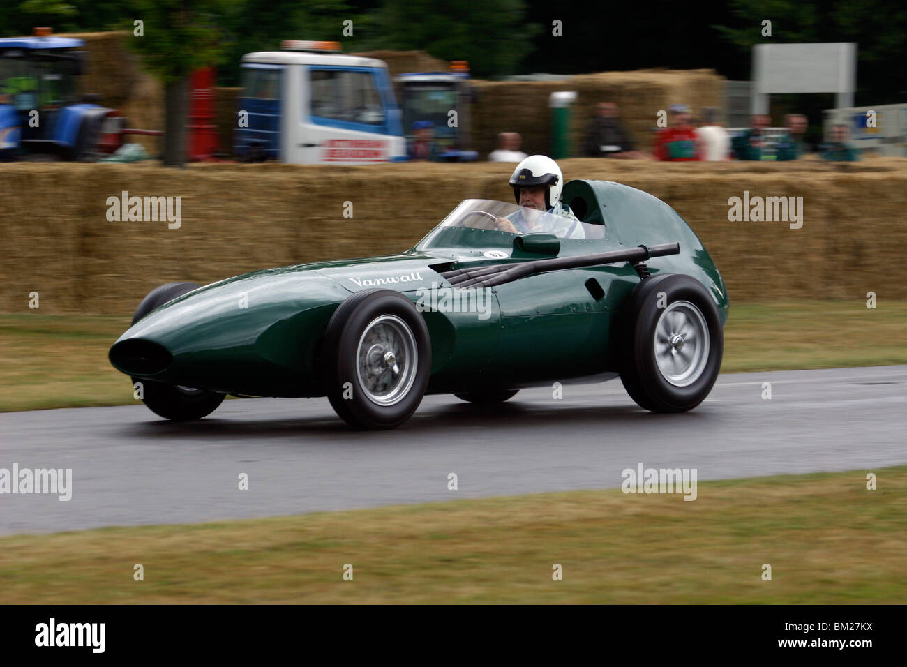 Vanwall war ein Formel-1-Rennstall in den 1950er Jahren. Stockfoto