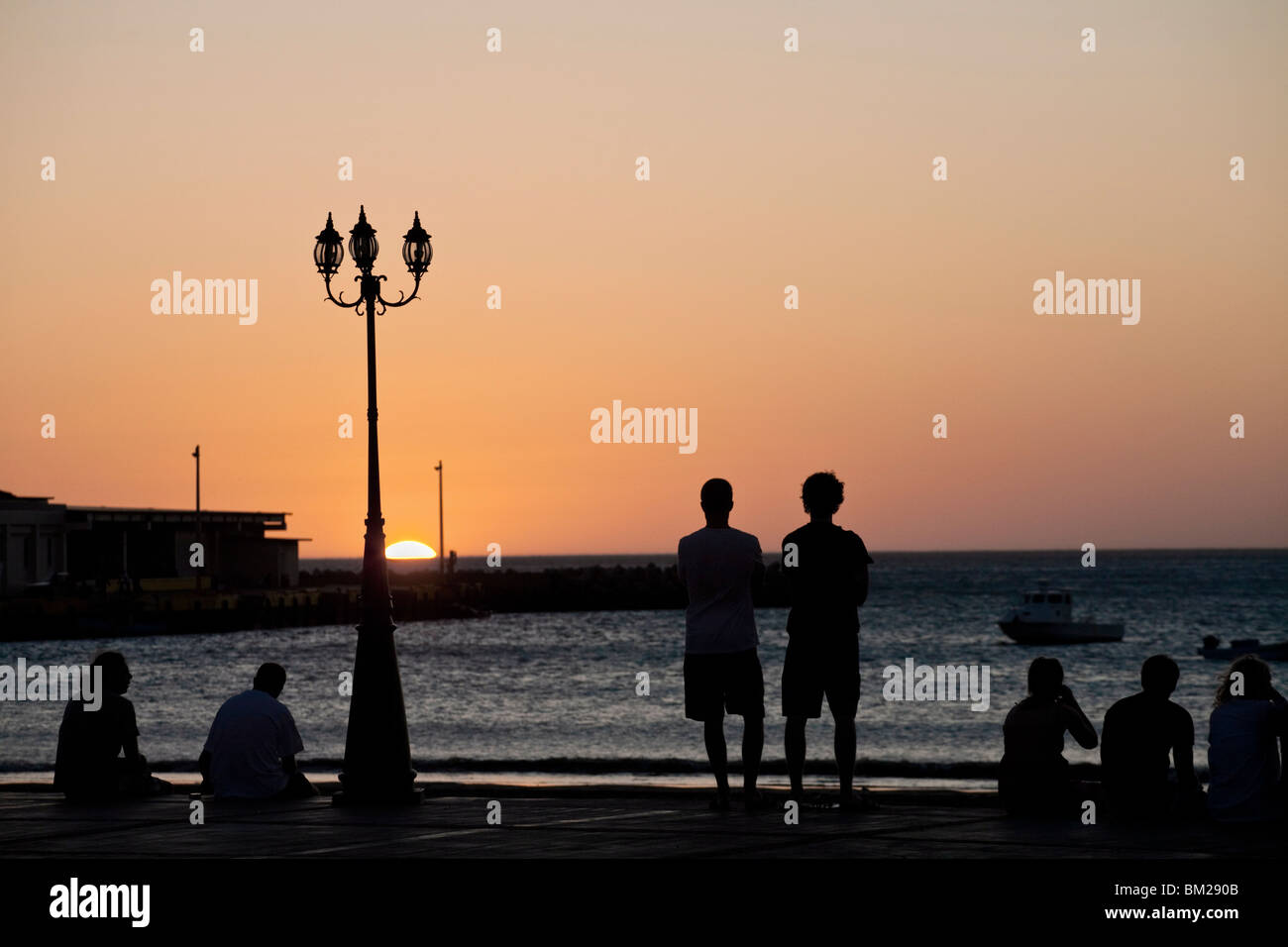 Sonnenuntergang, San Juan Del Sur, Nicaragua Stockfoto