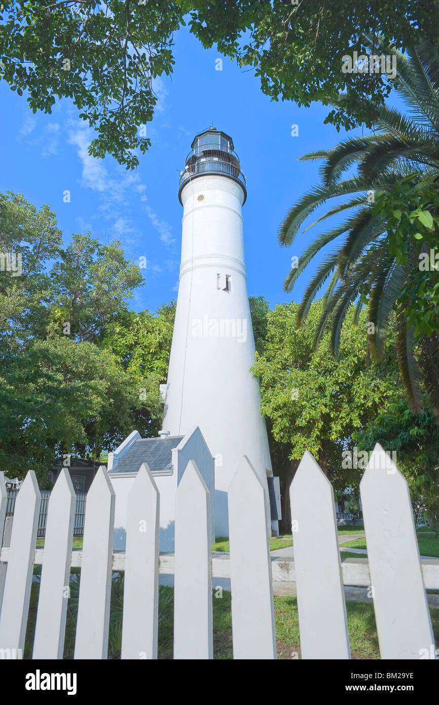 Key West Leuchtturm, Key West, Florida, USA Stockfoto