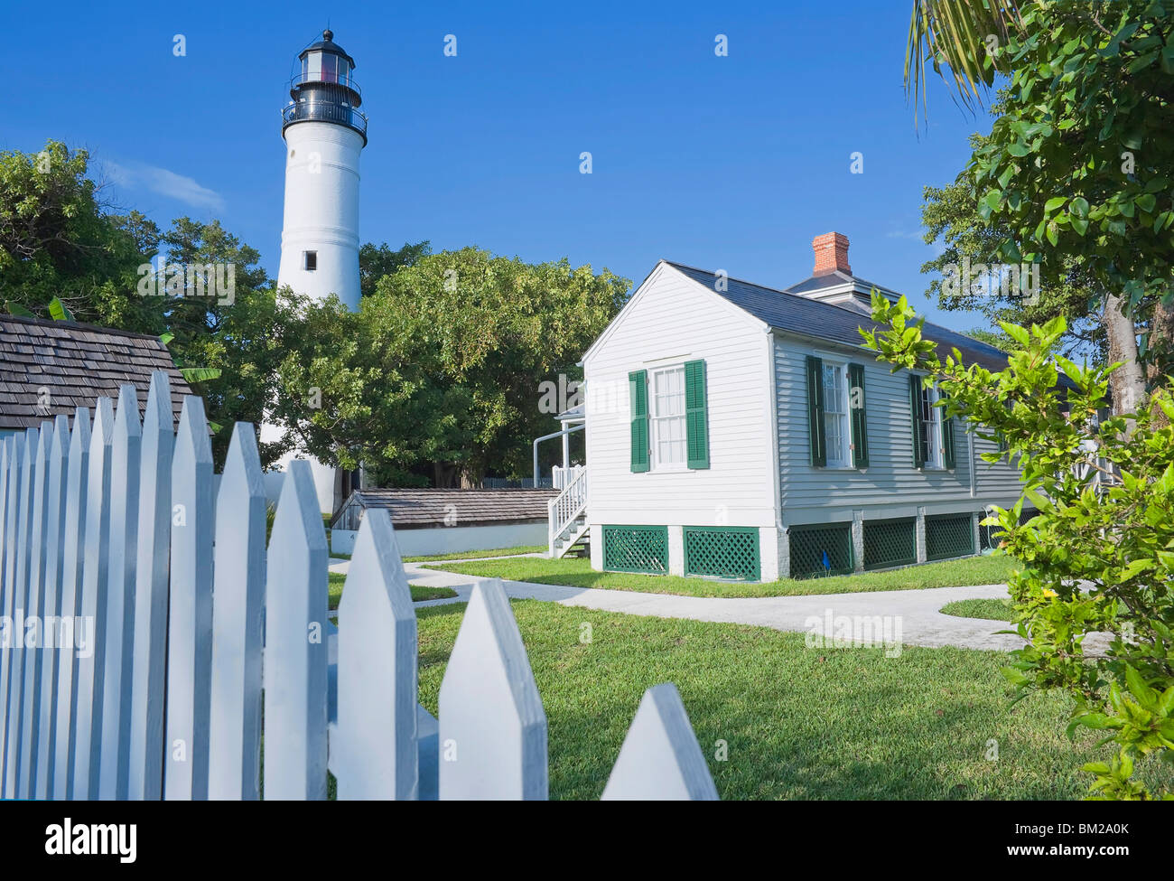Key West Leuchtturm, Key West, Florida, USA Stockfoto
