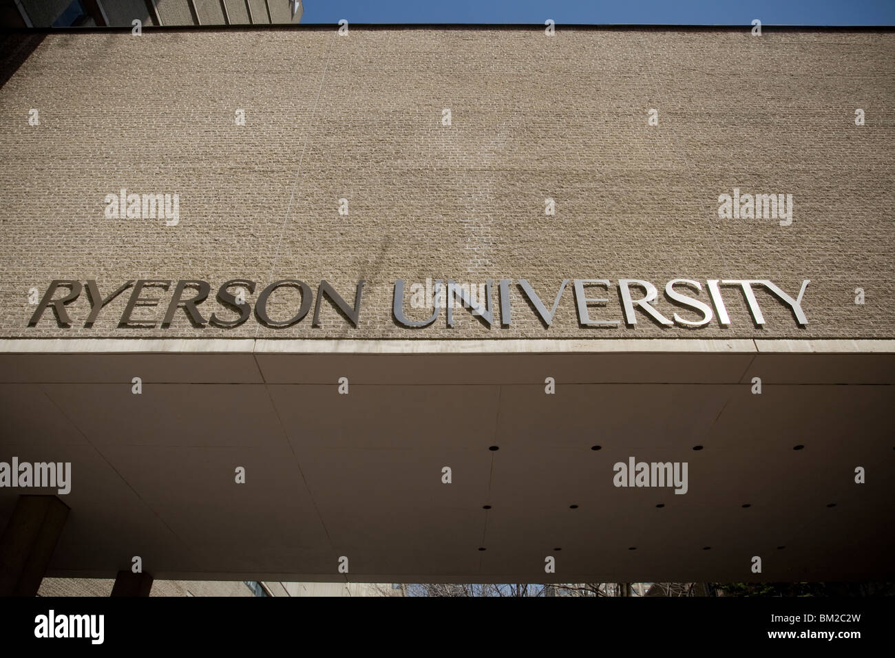 Schulgelände der Ryerson University of Toronto in Toronto, Ontario, Kanada Stockfoto