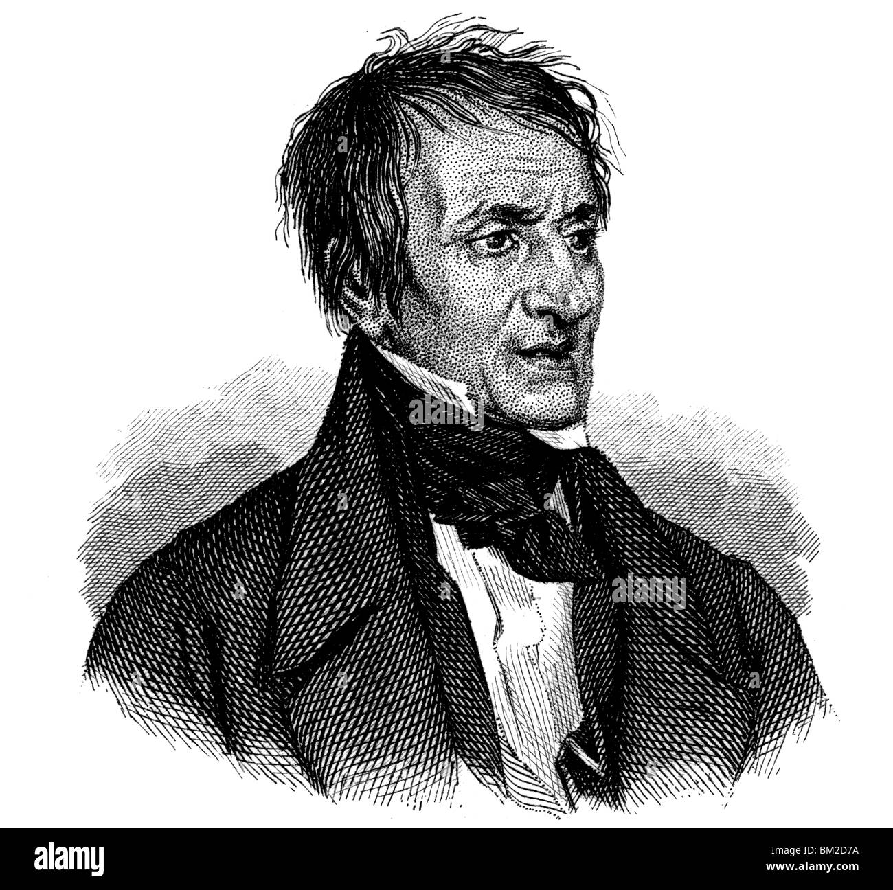 Joseph von Hammer-Purgstall Stockfoto