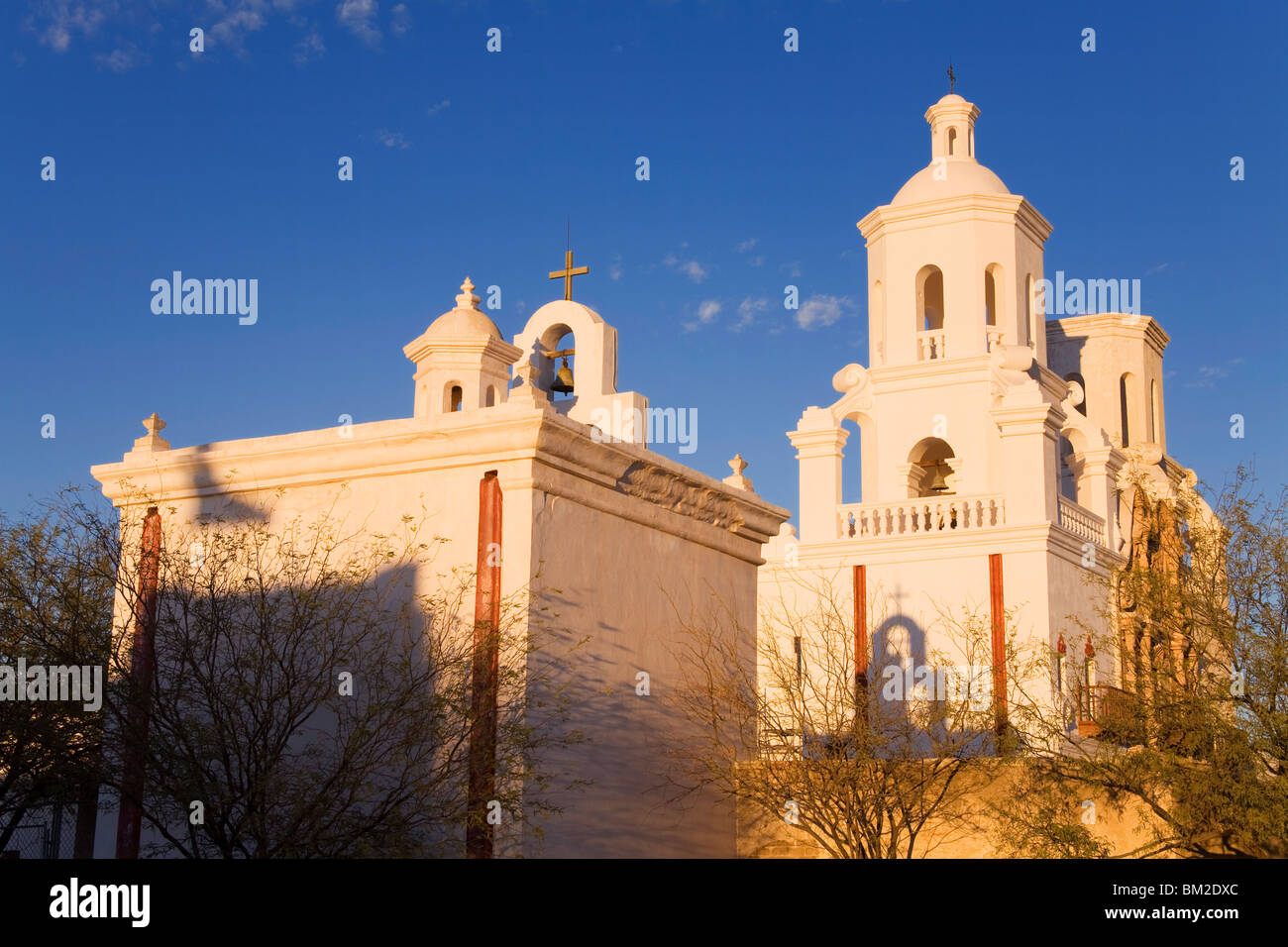 Mission San Xavier del Bac, Tucson, Arizona, USA Stockfoto