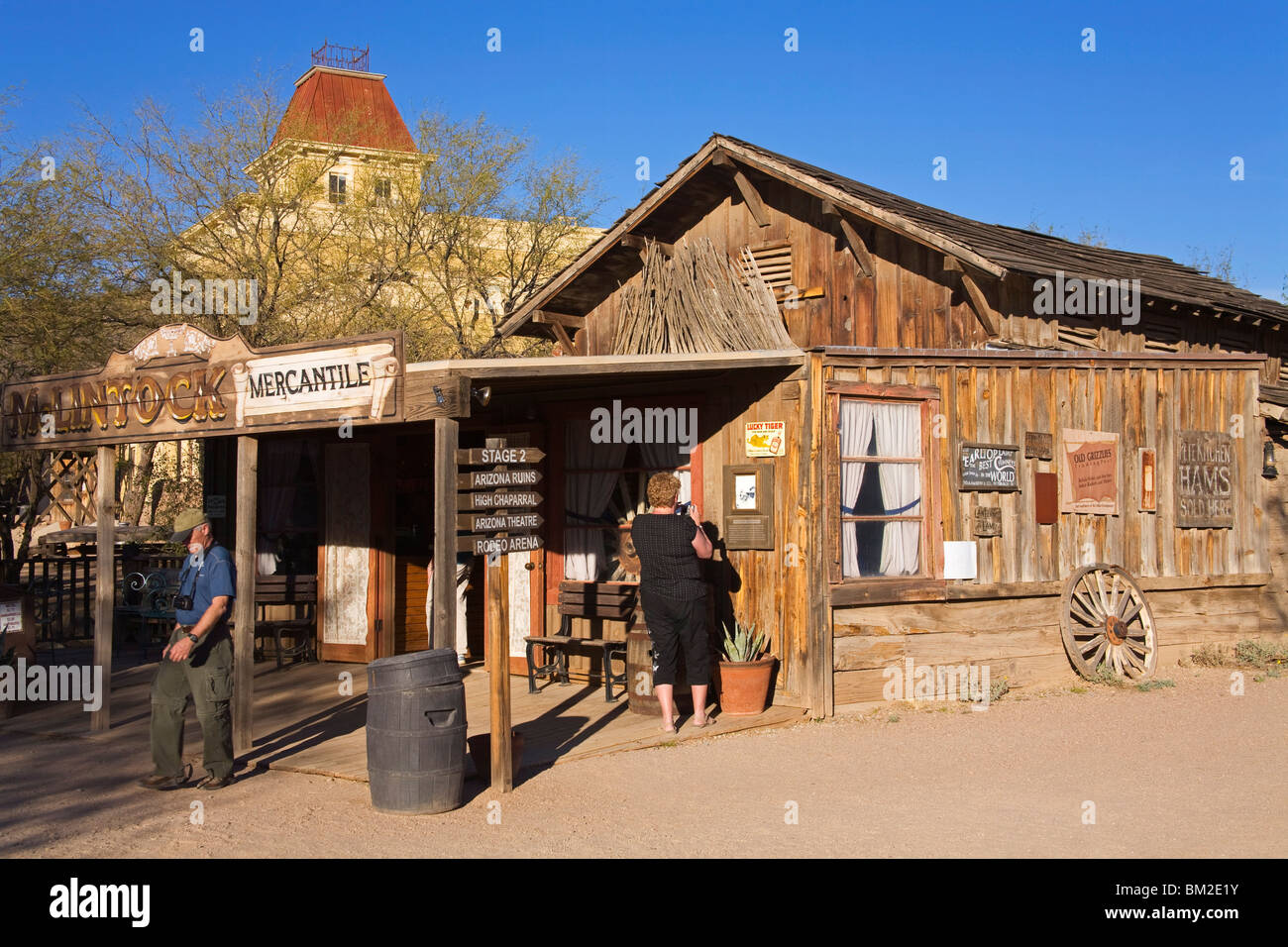 Old Tucson Studios, Tucson, Arizona, USA Stockfotografie Alamy
