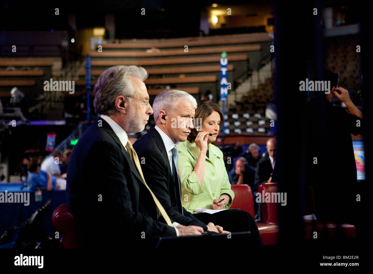 Die Situation Raum mit Wolf Blitzer Stockfoto