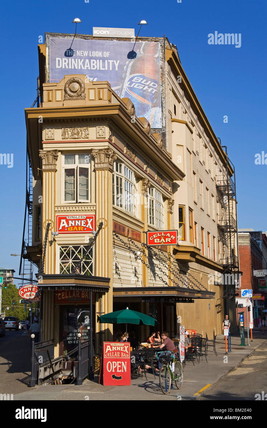 Ringlers Anhang Bar in der Perle Bezirk von Portland, Oregon, USA Stockfoto