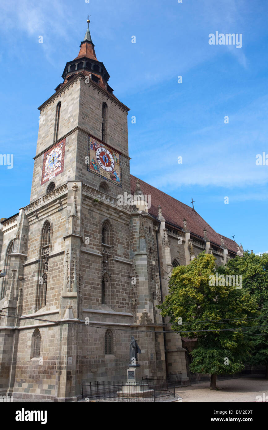 Schwarze Kirche, Brasov, Siebenbürgen, Rumänien Stockfoto