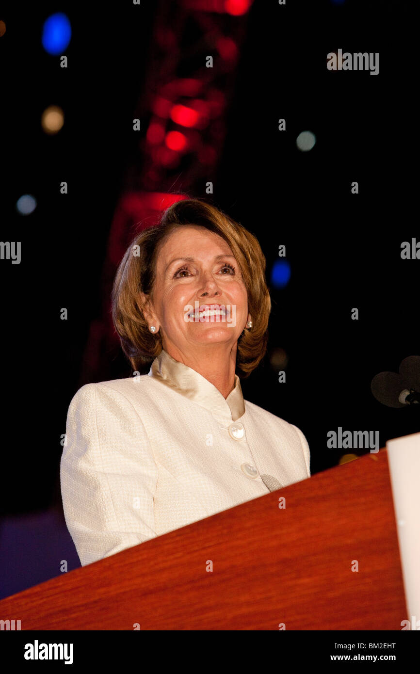 Nancy Pelosi Stockfoto