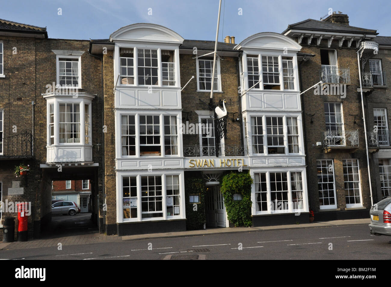 Schwan Hotel Southwold, Suffolk Stockfoto