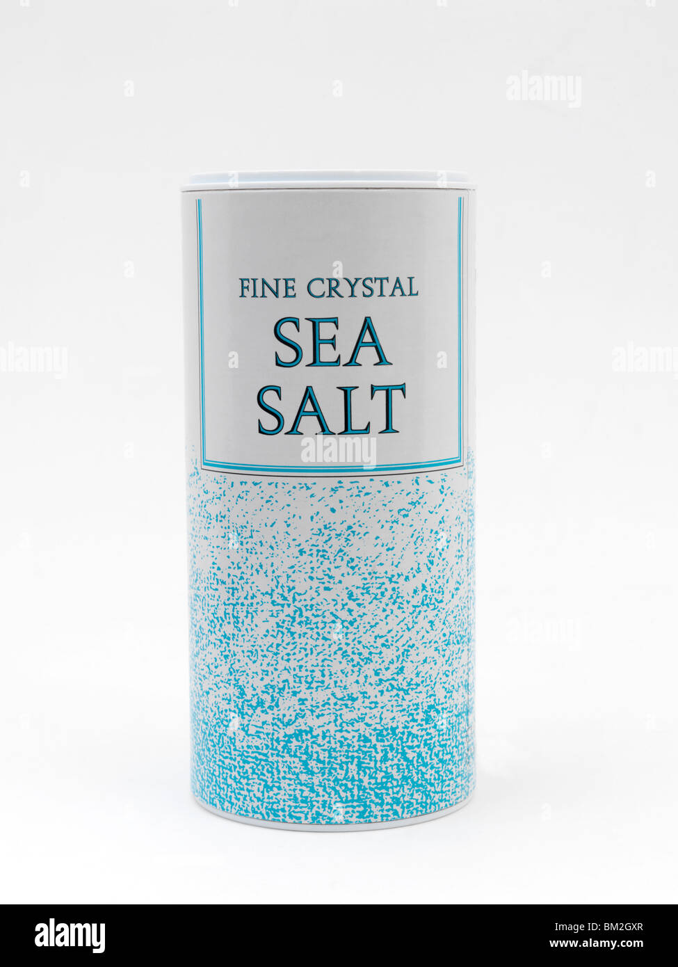 Topf mit feinen Crystal Sea Salt Stockfoto