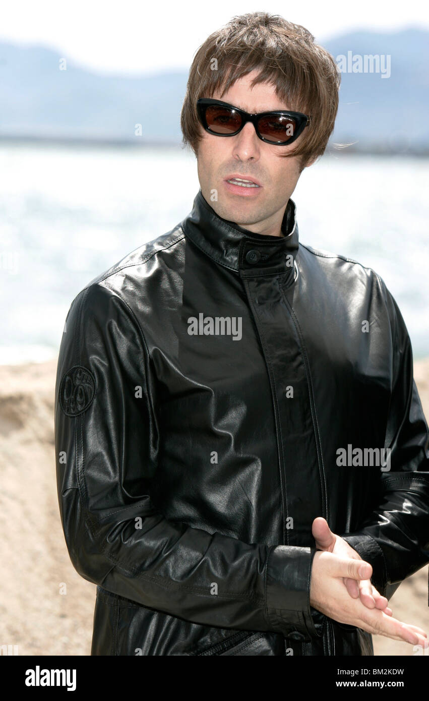 LIAM GALLAGHER die längste COCKTAIL PARTY PHOTOCALL PALAIS DES FESTIVALS CANNES Frankreich 14. Mai 2010 Stockfoto