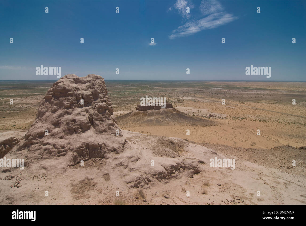 Alte Festung von Ayaz Qala, Karakalpakstan, Usbekistan Stockfoto