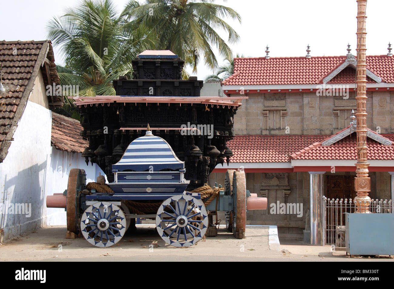 Kalpathy Tempel, palakad, Kerala, Tempel, kalpathy kalpathy Cultural Heritage Village, Tempel, kalpathy palakad kalpathy Stockfoto