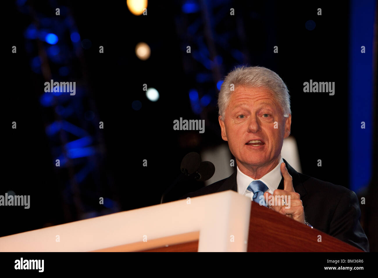 Bill Clinton Stockfoto