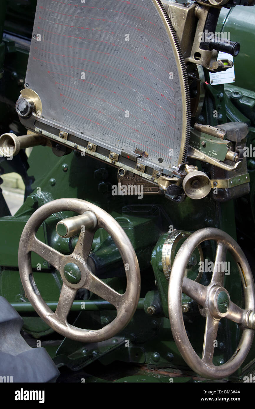 Fahrzeuge auf dem Display bei Haworth 1940er-Wochenende 2010 Stockfoto