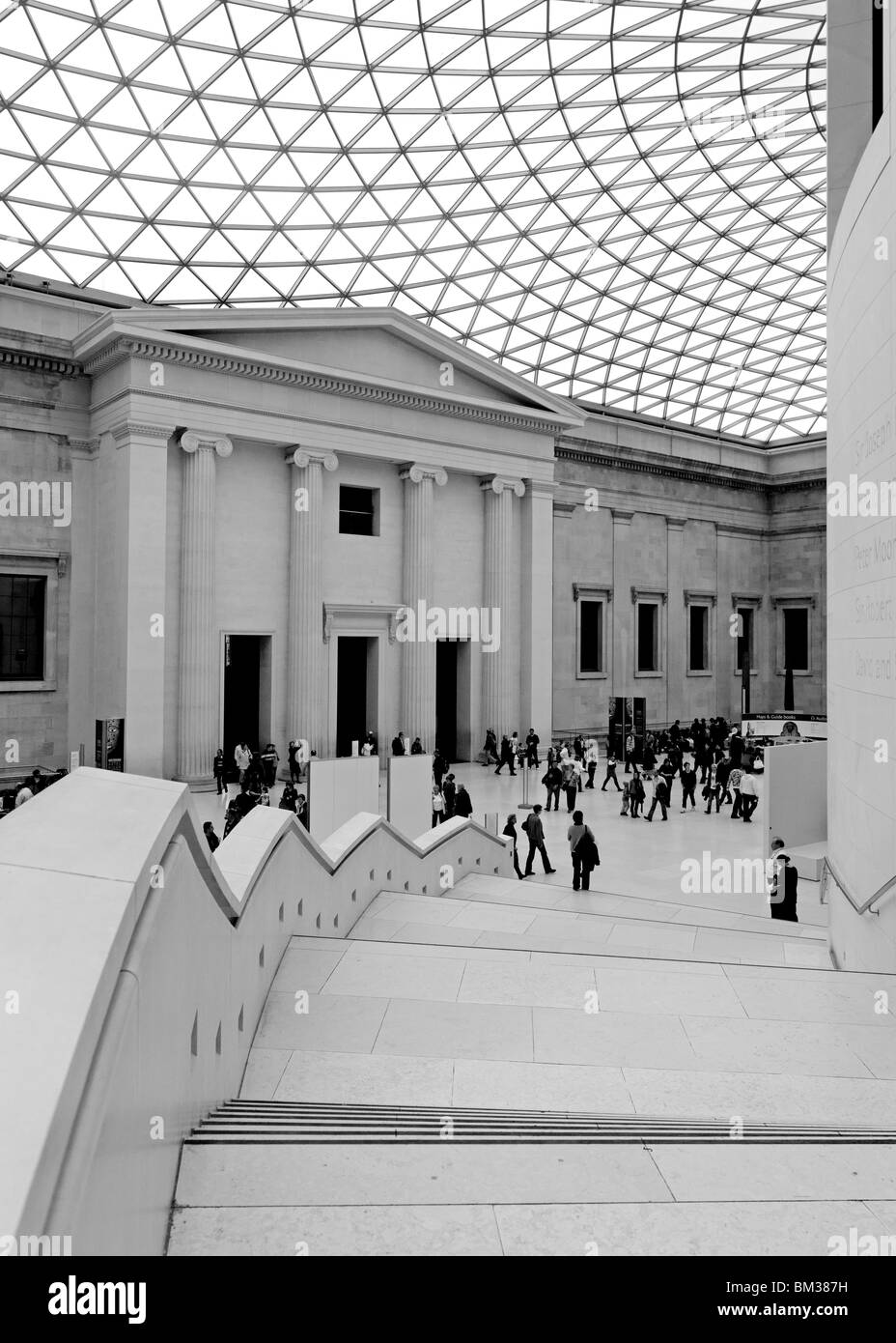 British Museum (Schuss auf eine Hasselblad H3DII-50, Herstellung von 140 MB + TIFF-Datei, falls erforderlich) Stockfoto