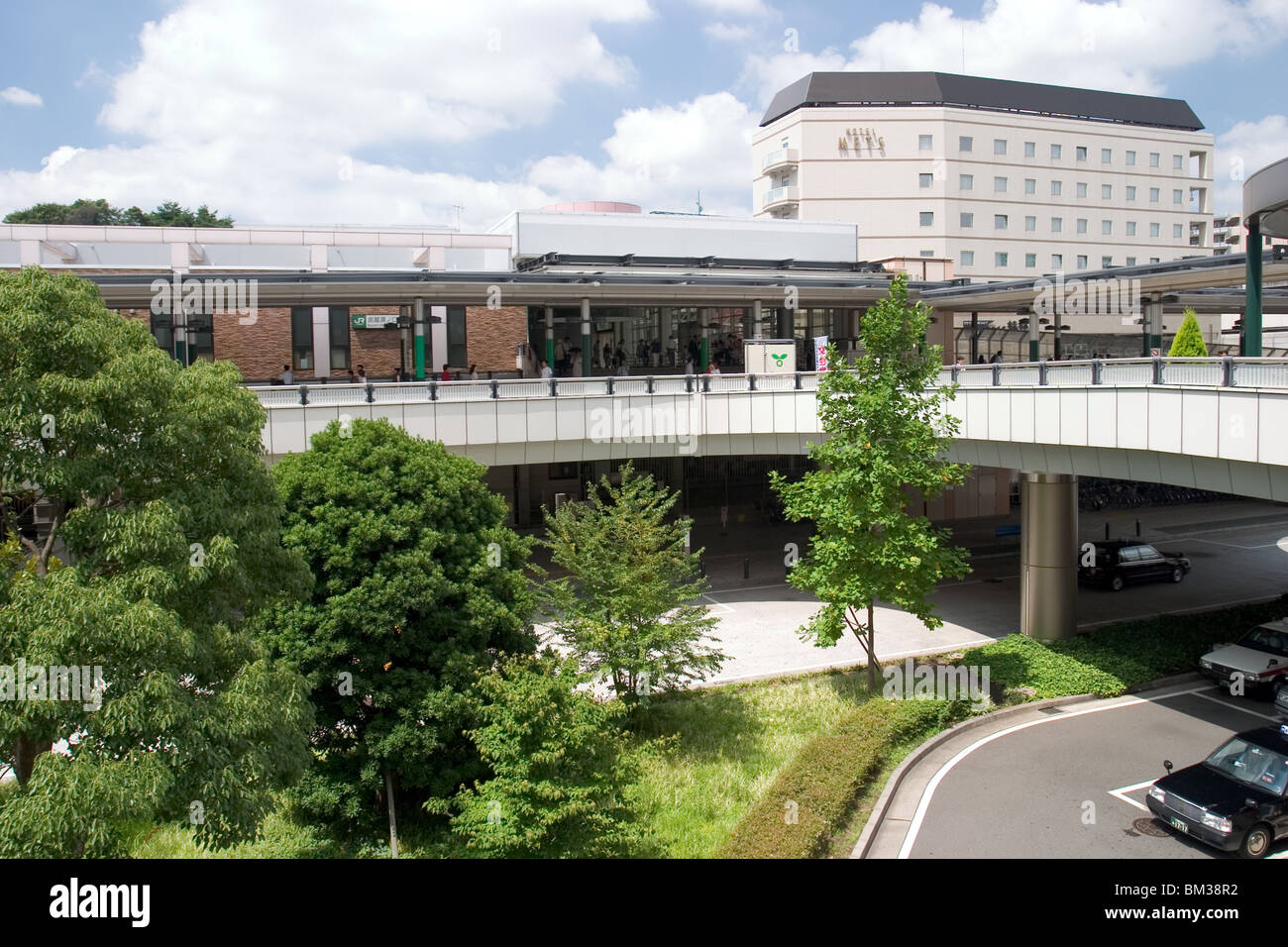 Japan Railroad Station Stockfoto