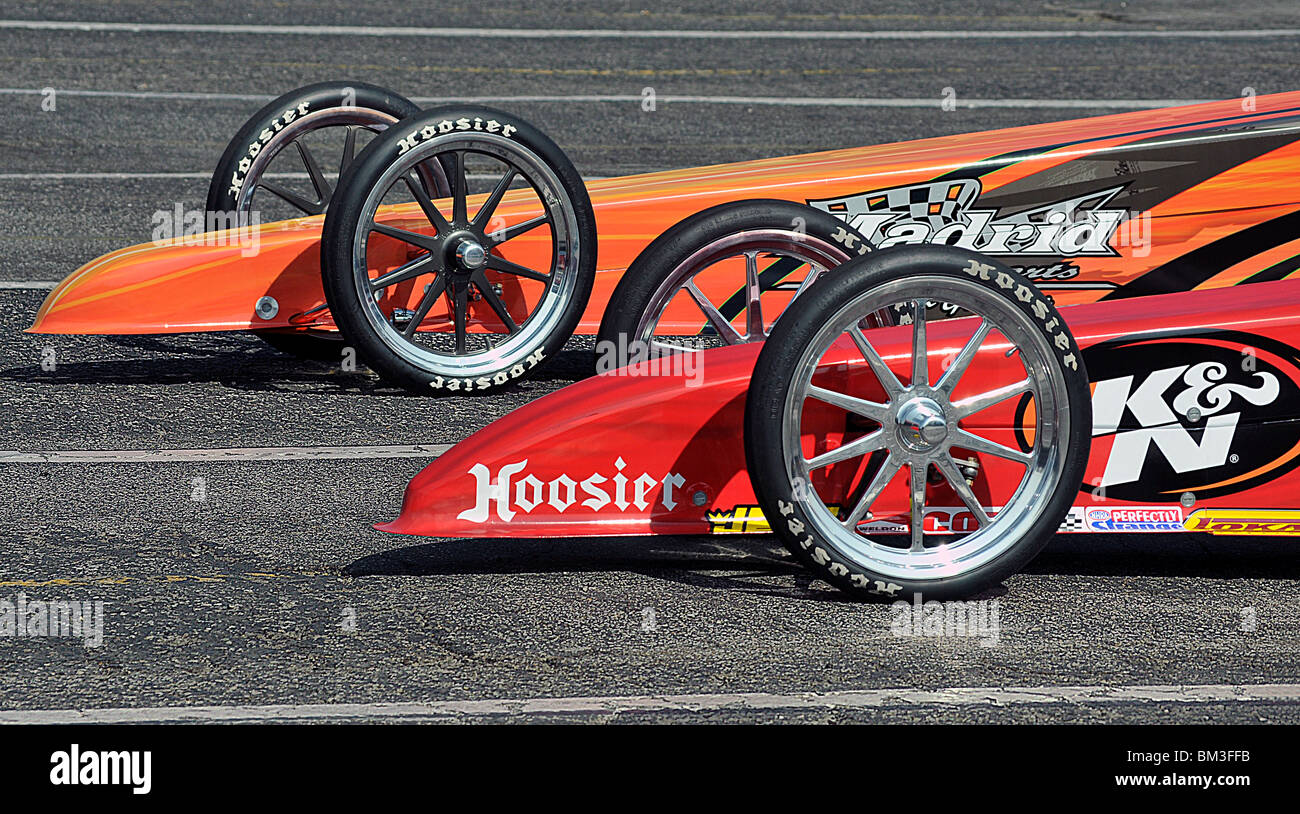 Ziehen Sie die Räder Stockfoto