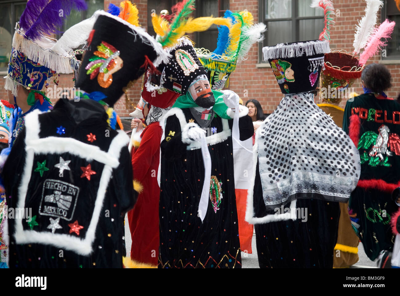 Mexikanische Cinco De Mayo-Parade in New York Stockfoto