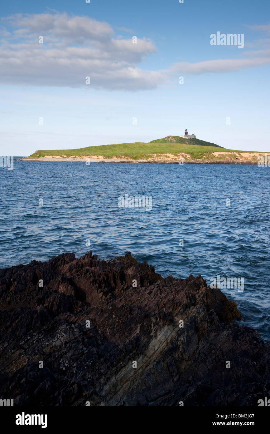 Ballycotton Insel und Leuchtturm, County Cork Irland Stockfoto