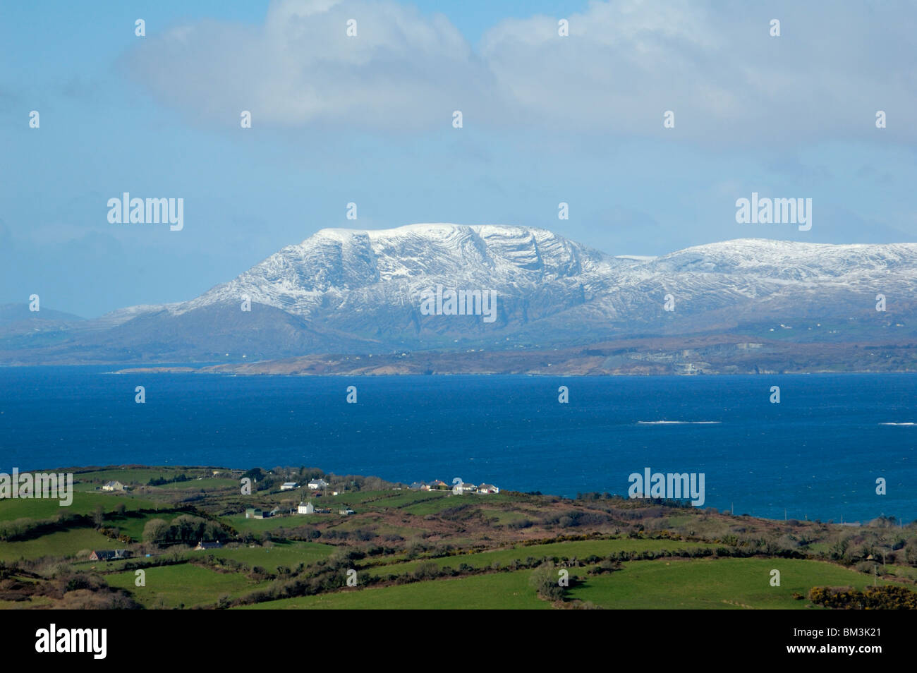 Hungry Hill im Schnee Stockfoto