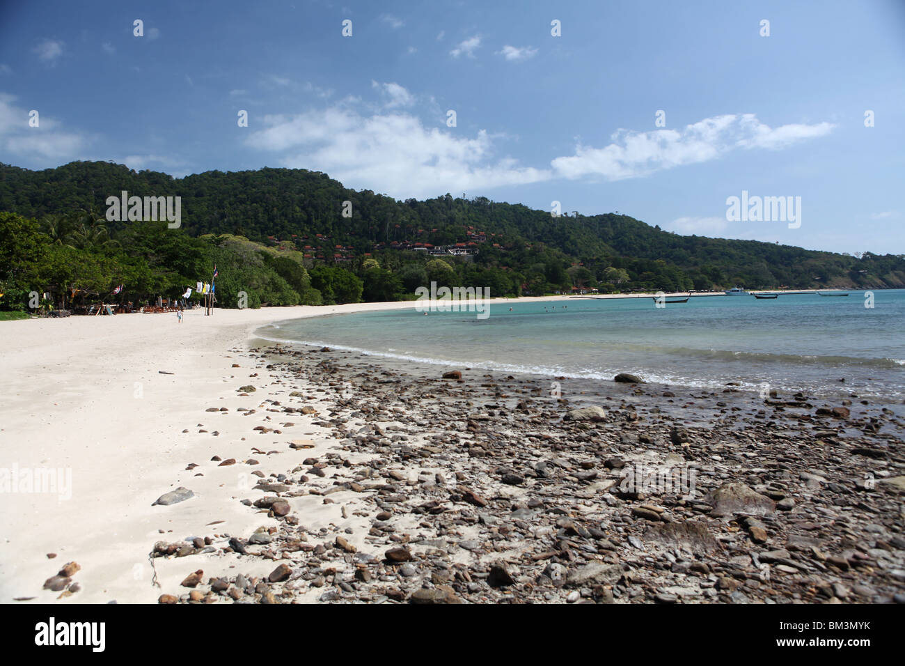 Letzten Strand am südlichen Ende von Ko Lanta Yai in der Provinz Krabi, Thailand. Stockfoto