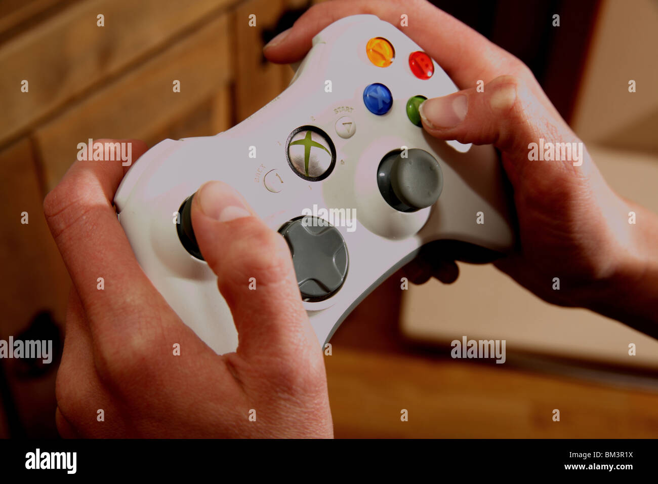 Xbox-controller Stockfoto