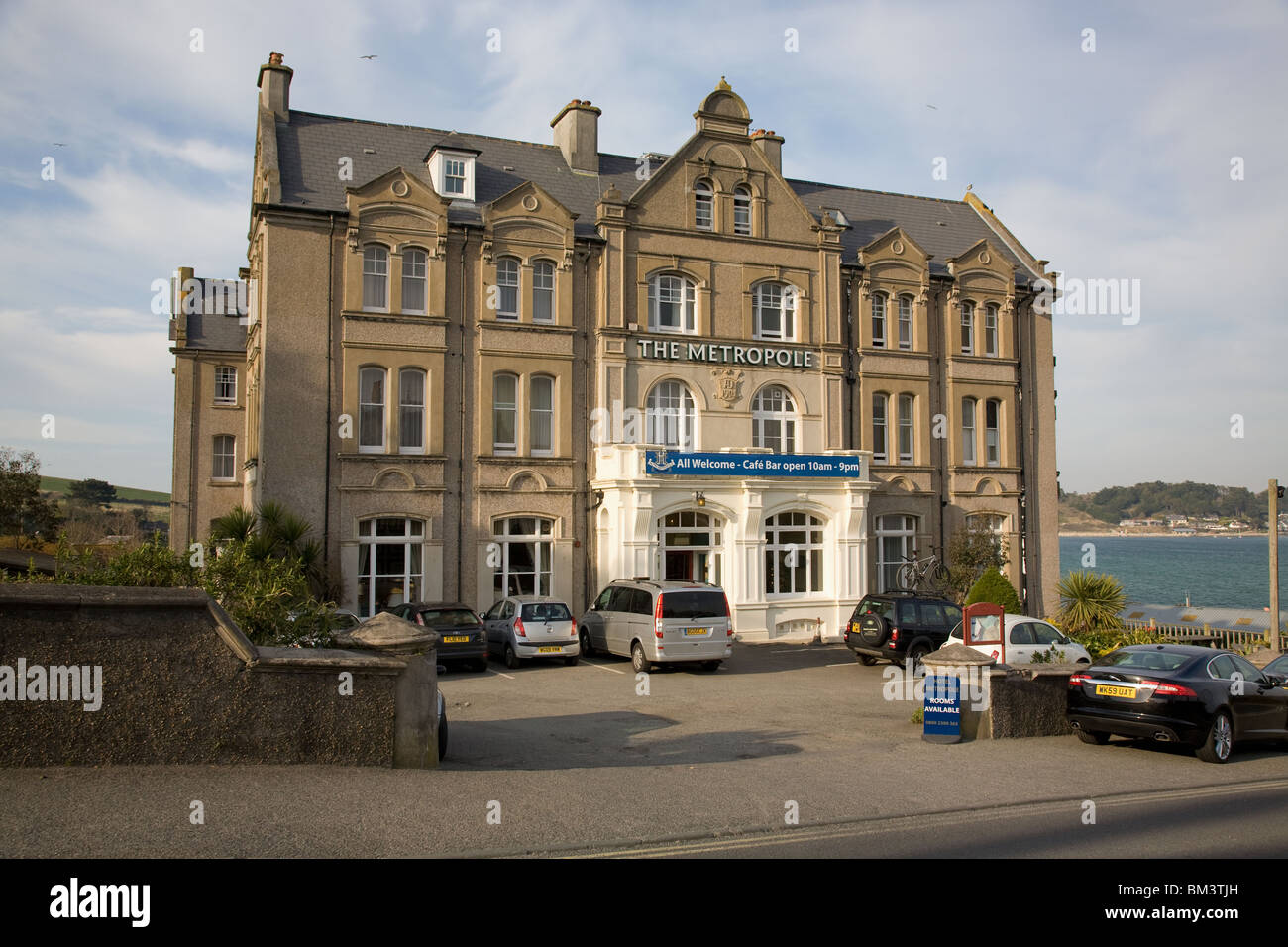 Das Metropole Hotel in Padstow, Cornwall, England Stockfoto